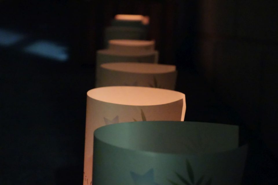 Bambus-Papier Laternen #2