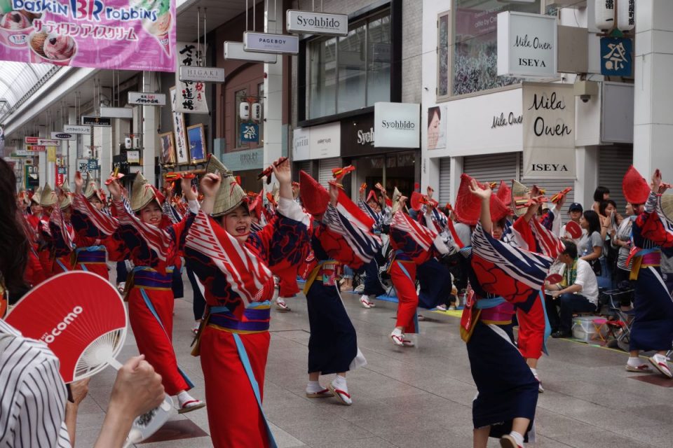 Yosakai Tanzgruppe in der Parade #6