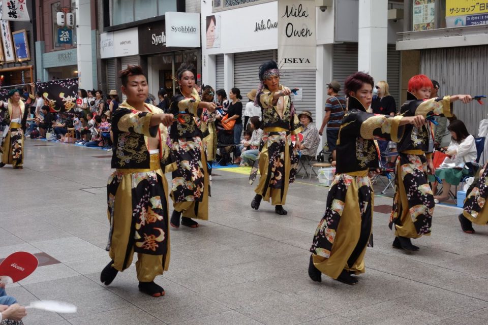 Yosakai Tanzgruppe in der Parade #10