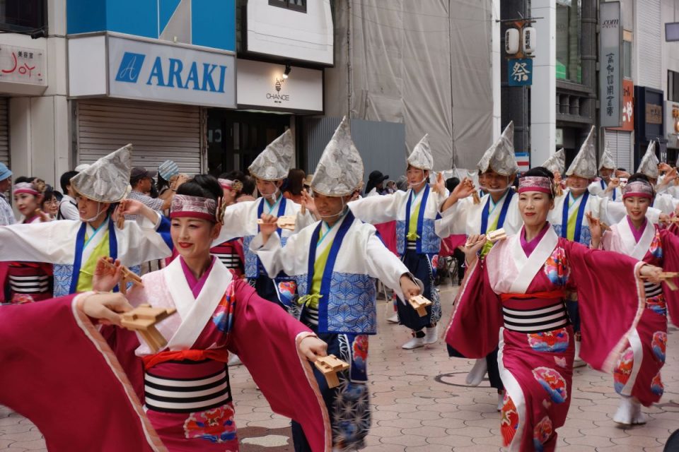 Yosakai Tanzgruppe in der Parade #16