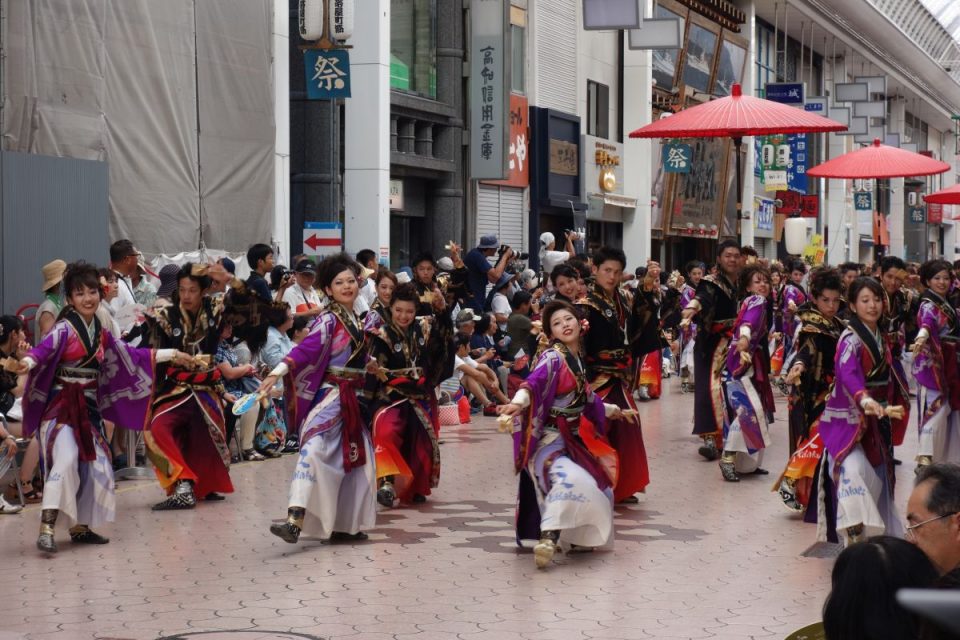 Yosakai Tanzgruppe in der Parade #17