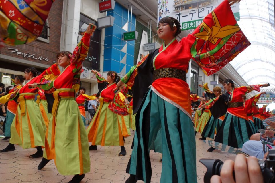 Yosakai Tanzgruppe in der Parade #19