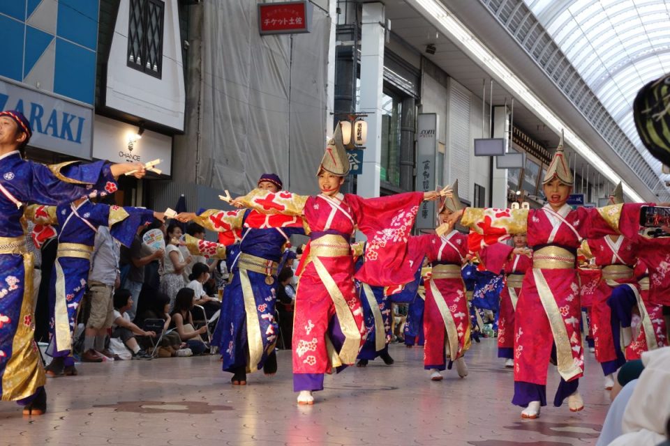 Yosakai Tanzgruppe in der Parade #27