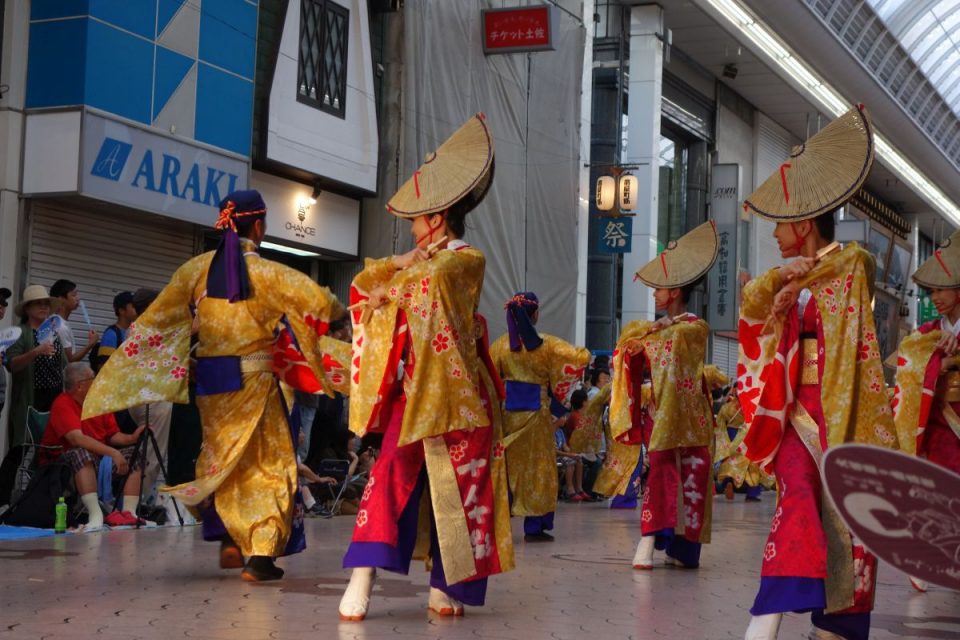 Yosakai Tanzgruppe in der Parade #28