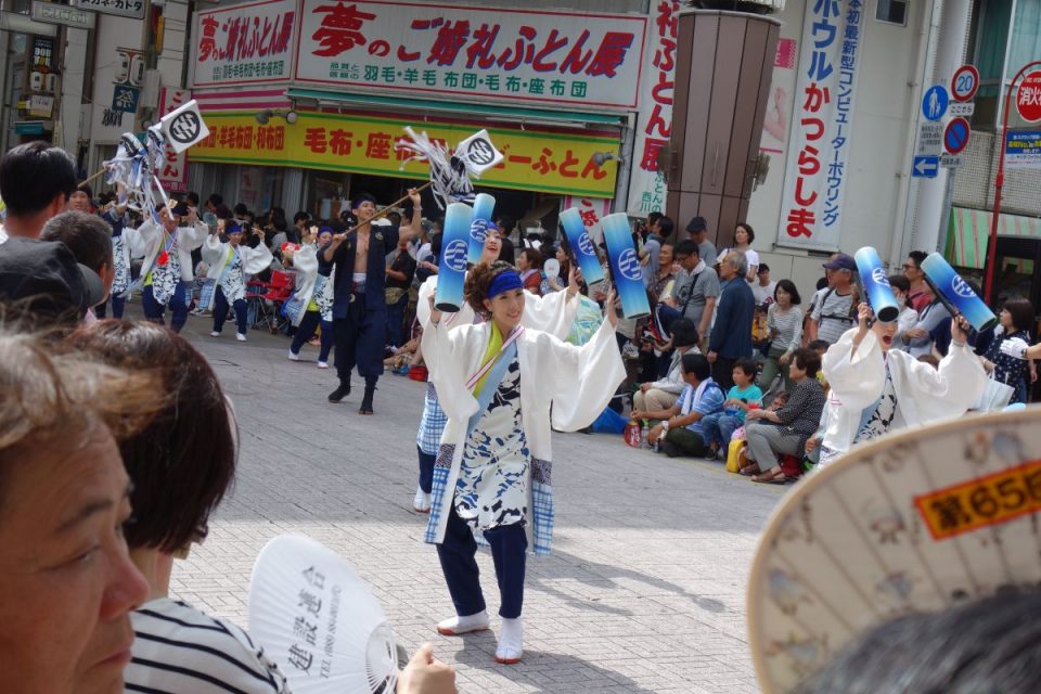 Yosakai Tanzgruppe in der Parade #32