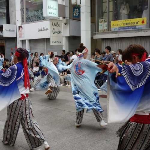 Yosakai Tanzgruppe in der Parade #35