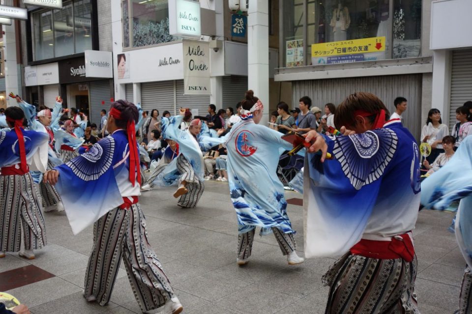 Yosakai Tanzgruppe in der Parade #35