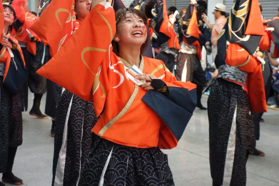Yosakai Tanzgruppe in der Parade #43