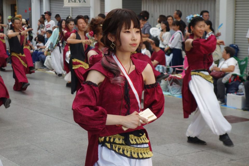 Yosakai Tanzgruppe in der Parade #51