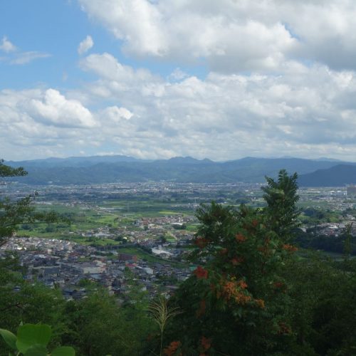 Ausblick auf das Iizaka Onsen Resort Gebiet #2