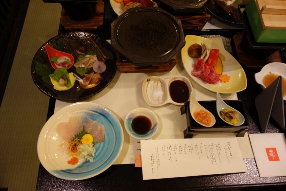 Zaō Onsen Ryokan Abendessen #2 (© Sven)
