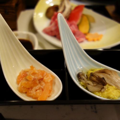 Zaō Onsen Ryokan Abendessen #10 (© Sven)